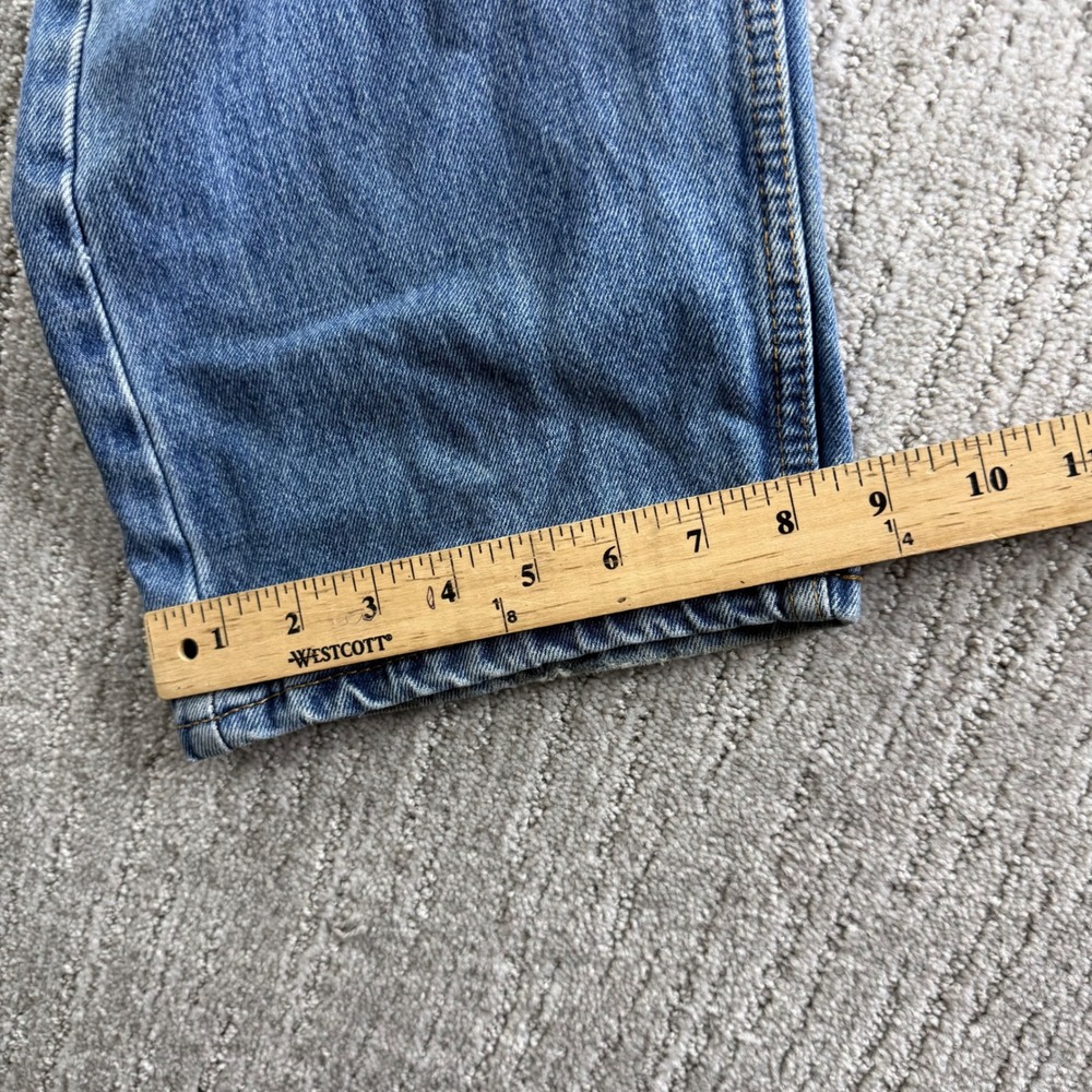 Levis 505 Regular Fit Straight Leg Jeans Mens Size 38x29 Blue Denim 505-0216 - Picture 8 of 8
